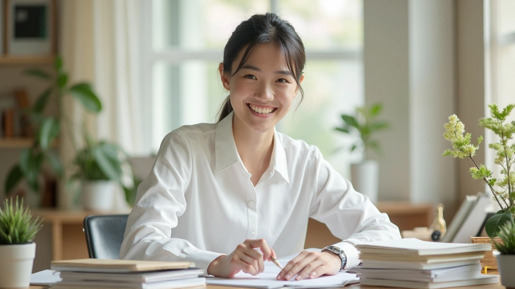 Organized study materials showing successful implementation of Cornell Method note-taking system